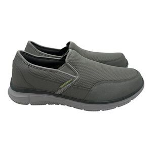 Skechers Equalizer‎ Persistent Shoes Mens 11 Grey Slip On Sneakers 59997S